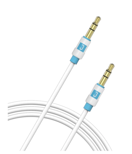 [JUSCAJJ17] Juku 3.5mm Audio Auxillary Cable 1.5M - White