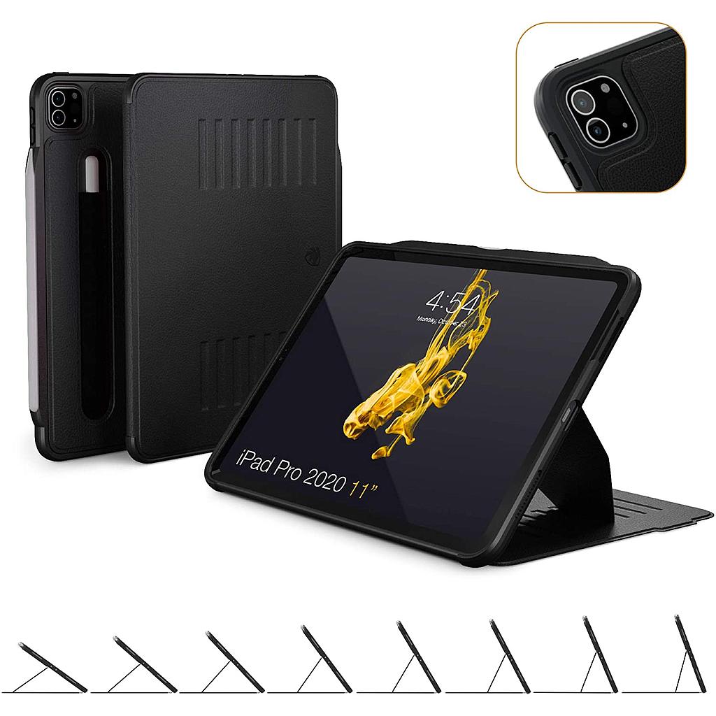 [ZG-20-11BLK] Zugu iPad Pro 11" 2018-2020 1st/2nd Gen Alpha Case - Black