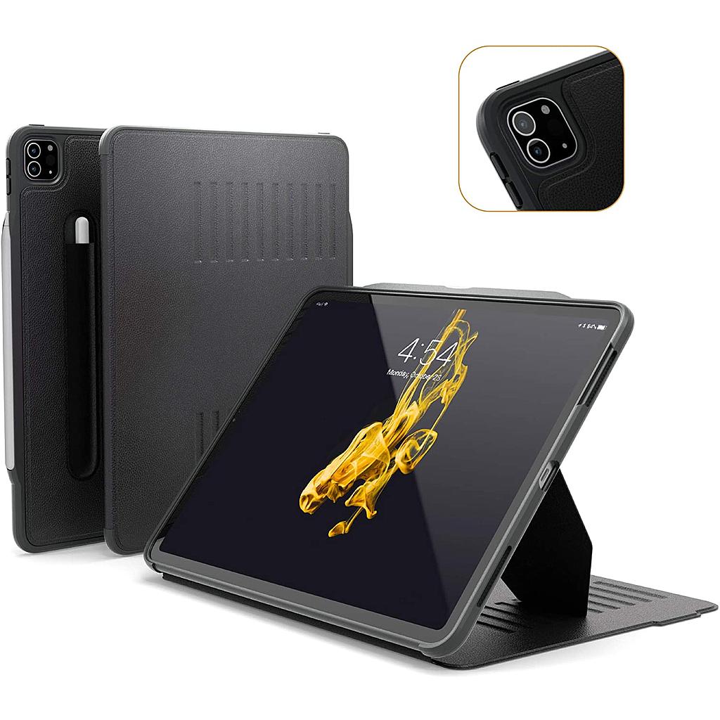 [ZG-20-129BLK] Zugu iPad Pro 12.9" 2018-2020 3rd/4th Gen Alpha Case - Black
