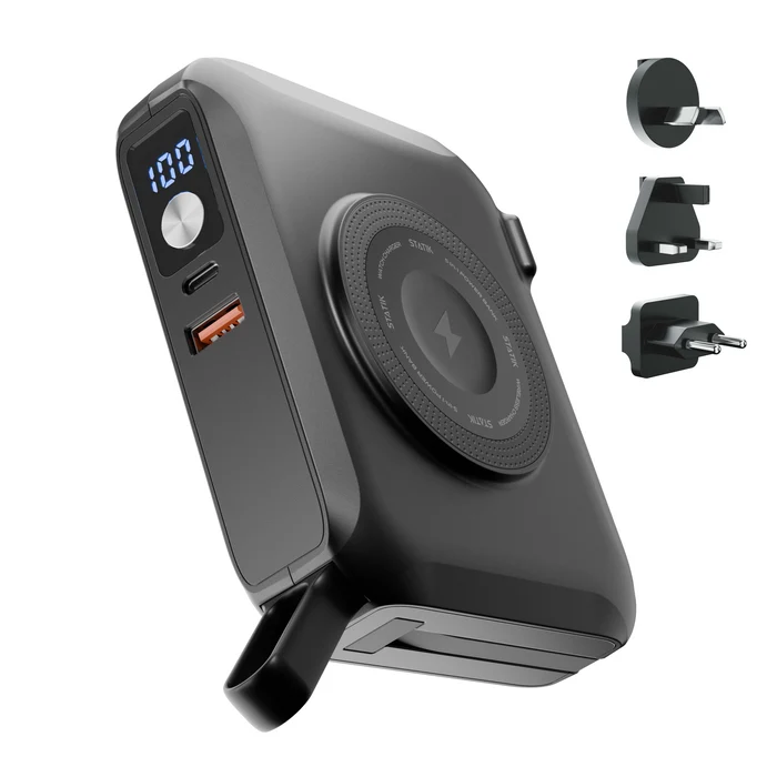 Statik SmartCharge Pro 5-in-1 Travel Charger,15000 mAh