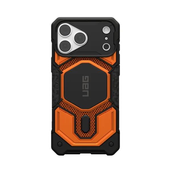 [114568113997] UAG iPhone 18/17 Pro Max Monarch Pro Kevlar Case (Kevlar Burnt Orange)