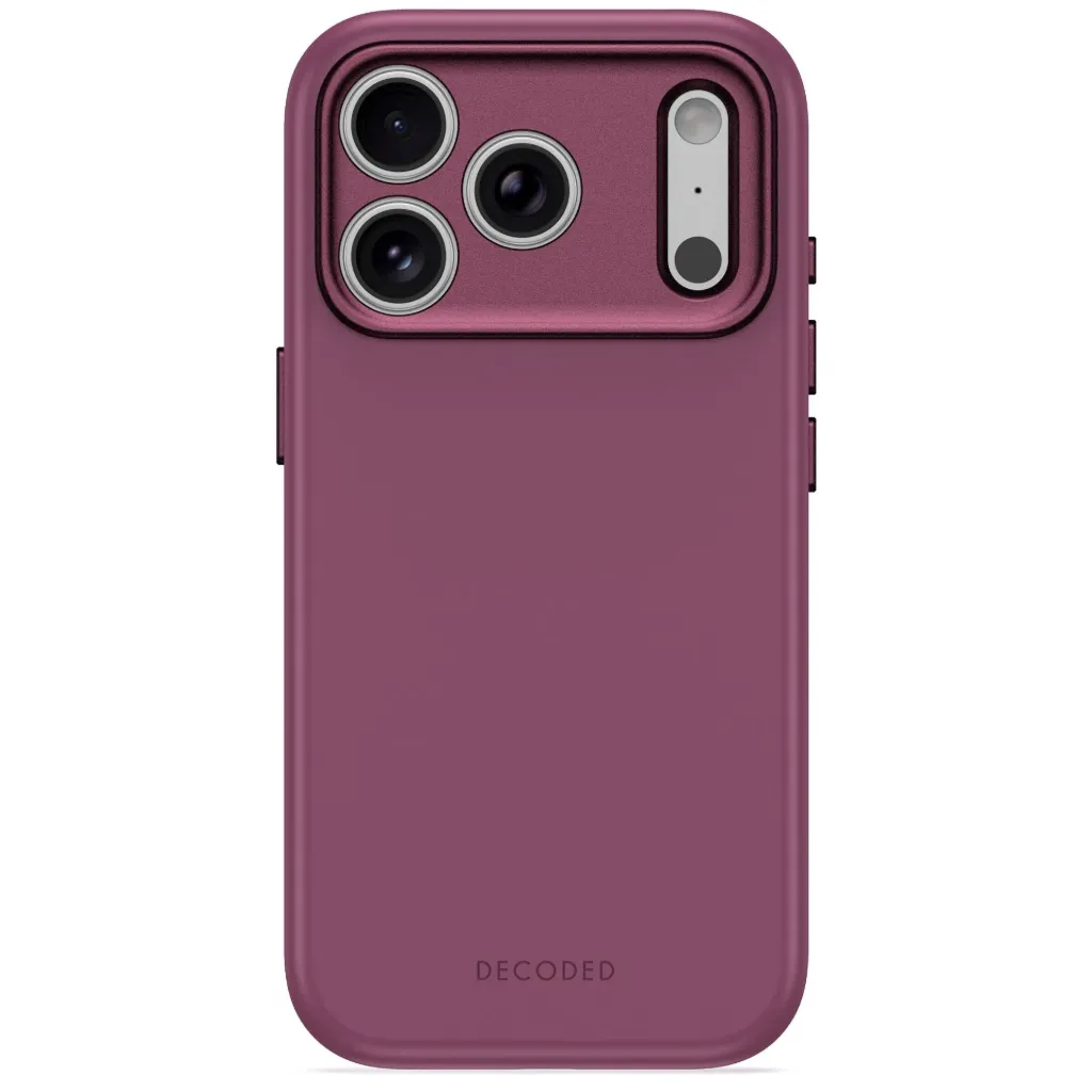 Decoded AntiMicrobial Silicone Backcover for iPhone 18/17 Pro Case