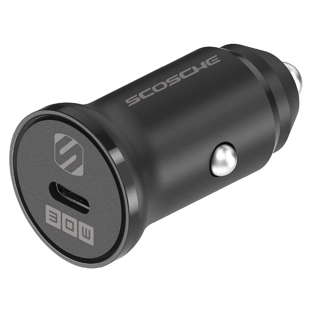 [SCPDC30LC-RP] SCOSCHE POWERVOLT™ 30W USB-C™ Power Delivery Car Charger