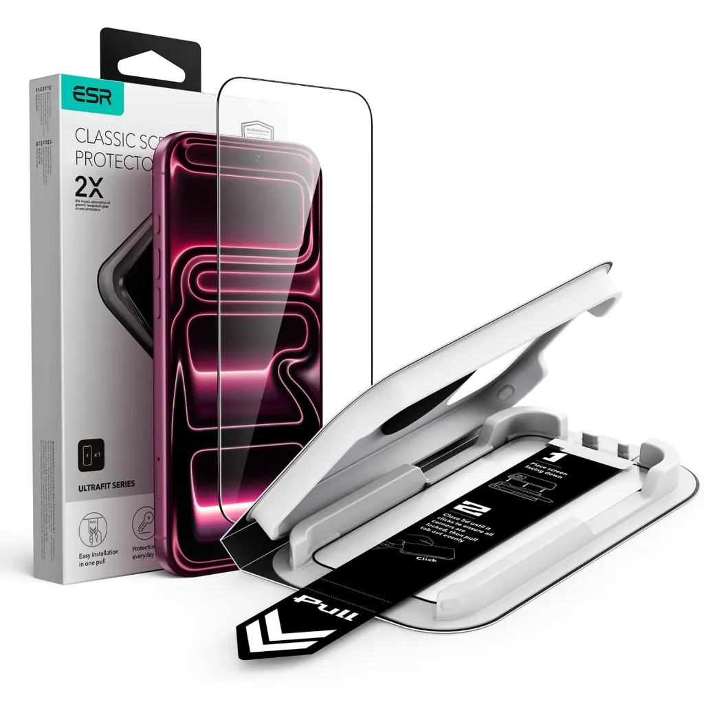 [1D881003] ESR Screen Protector (UltraFit Tray) iPhone 18 Pro Max/17 Pro Max , 1 Pack