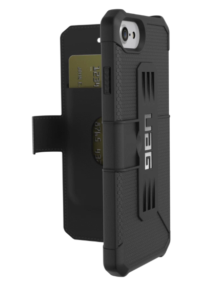 [IPH7/6S-E-BL] UAG iPhone SE,8,7,6S,6 (4.7 Screen) Metropolis Case (Black)