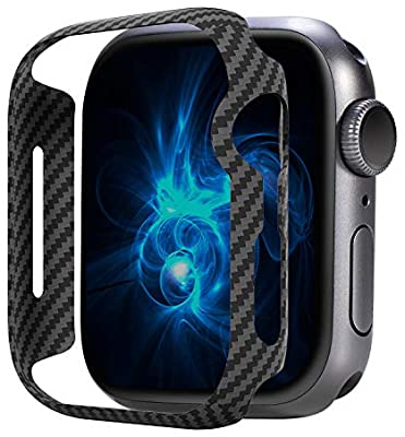 [KW1002A] Pitaka Apple Watch 44mm Series 6/5/4/SE/SE2 Air Case - Karbon