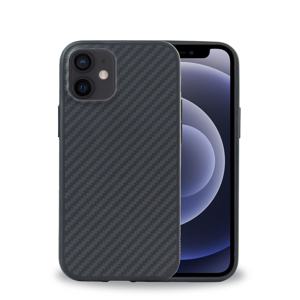 [AP-20S-MT-K01] Evutec iPhone 12 mini AER Case with AFIX + Mount - Karbon
