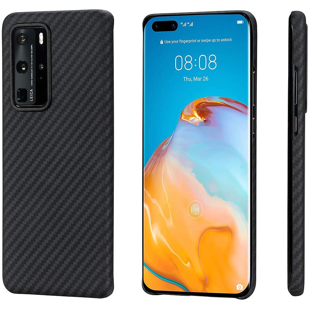 [KHP4001P] Pitaka Huawei P40 Pro MagEZ Case - Karbon