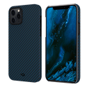 Pitaka iPhone 12 Pro MagEZ Case - Blue Karbon