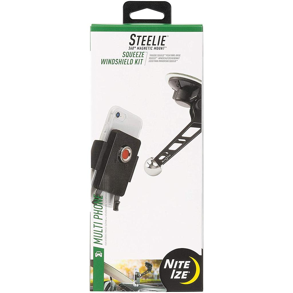 [STSWK-01-R8] NiteIze Steelie® Squeeze™ Windshield Kit