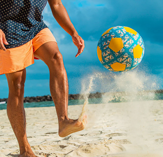 [163C06_A] Waboba Classic Soccer Ball - Beach Toys
