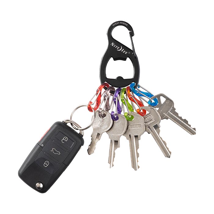 [KRB2-01-R6] NiteIze KeyRack+™ S-Biner® - Black