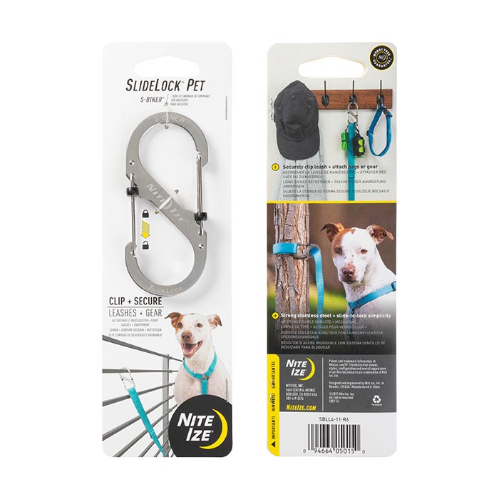 [SBLL4-11-R6] NiteIze SlideLock Pet S-Biner