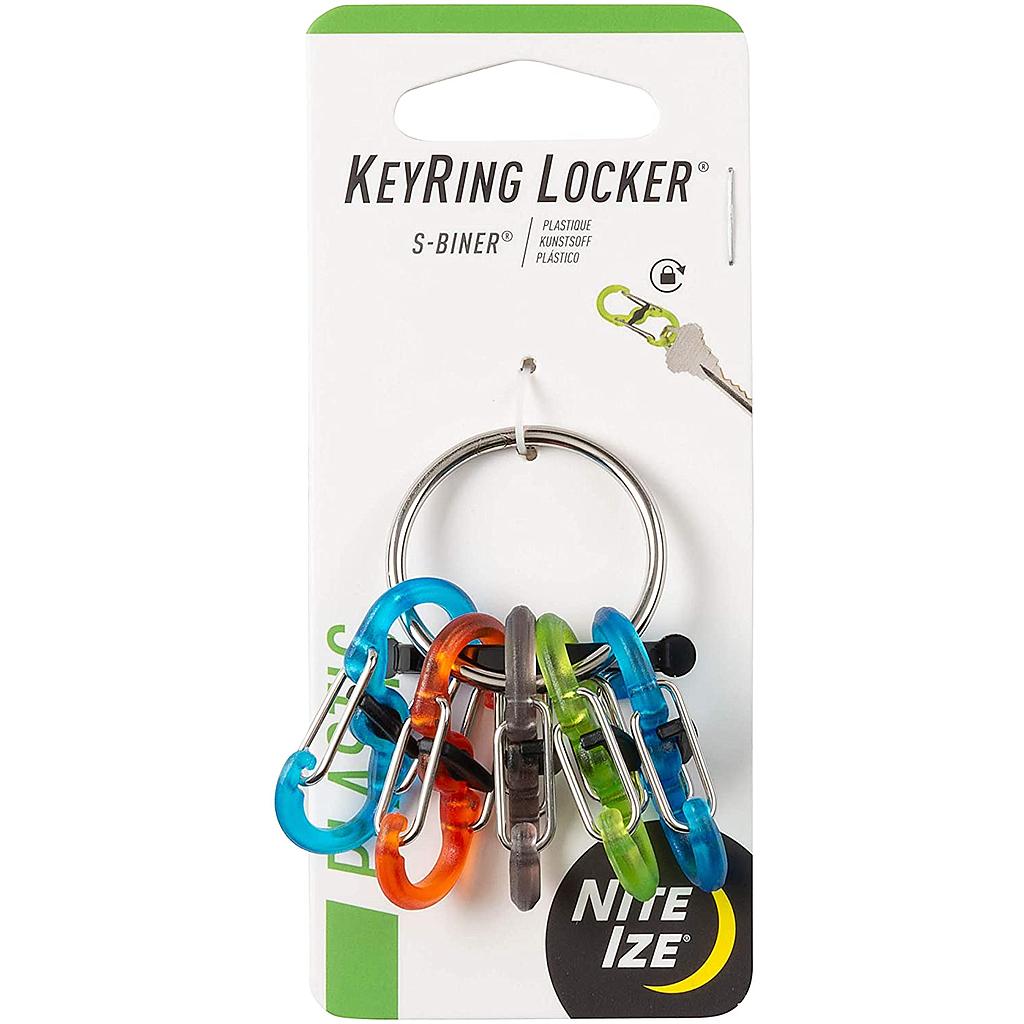 [KRGP-11-R3] NiteIze KeyRing Locker - Stainless