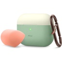 top-classic white-peach/body-Pastel green