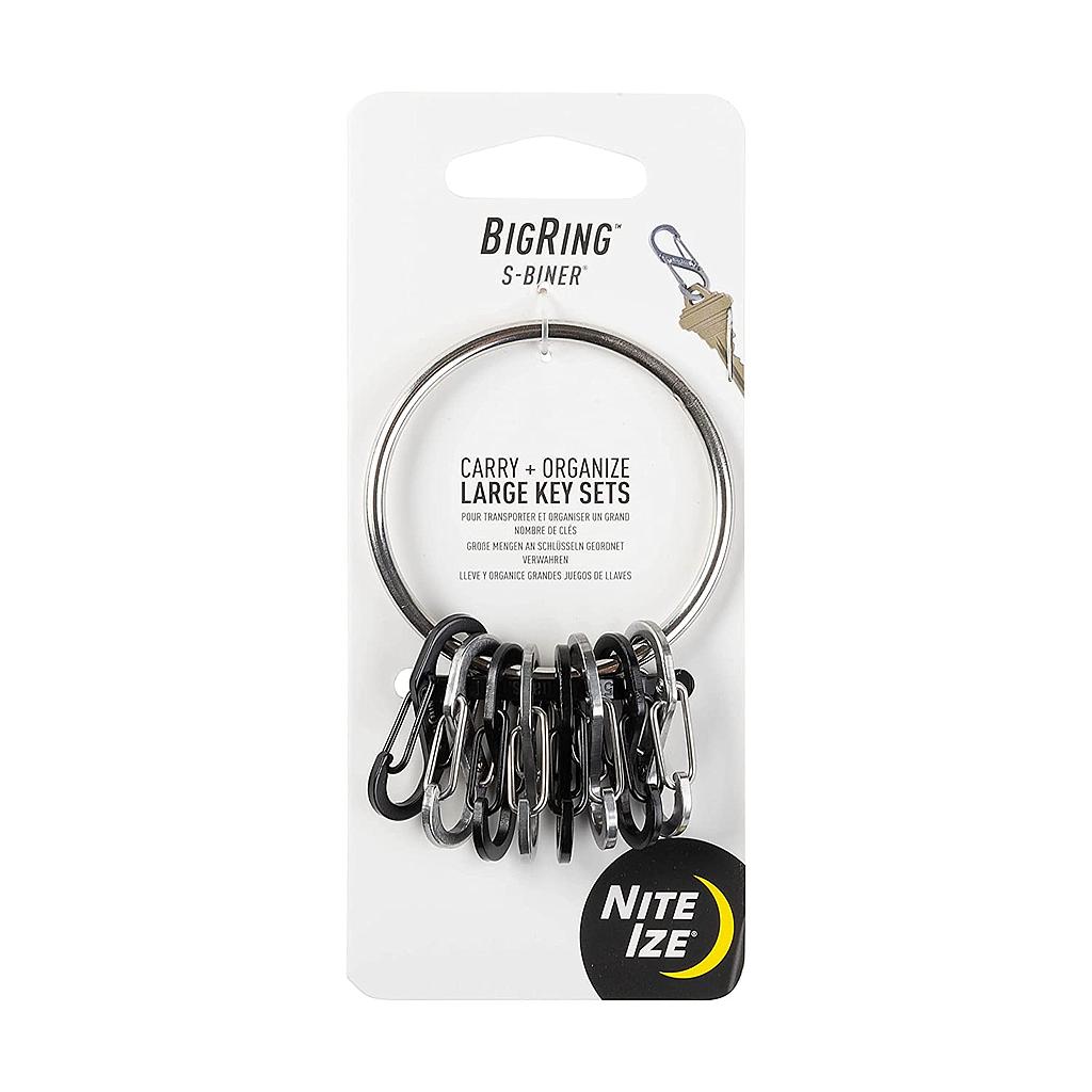 [BRG-M1-R3] NiteIze BigRing™ Steel S-Biner®