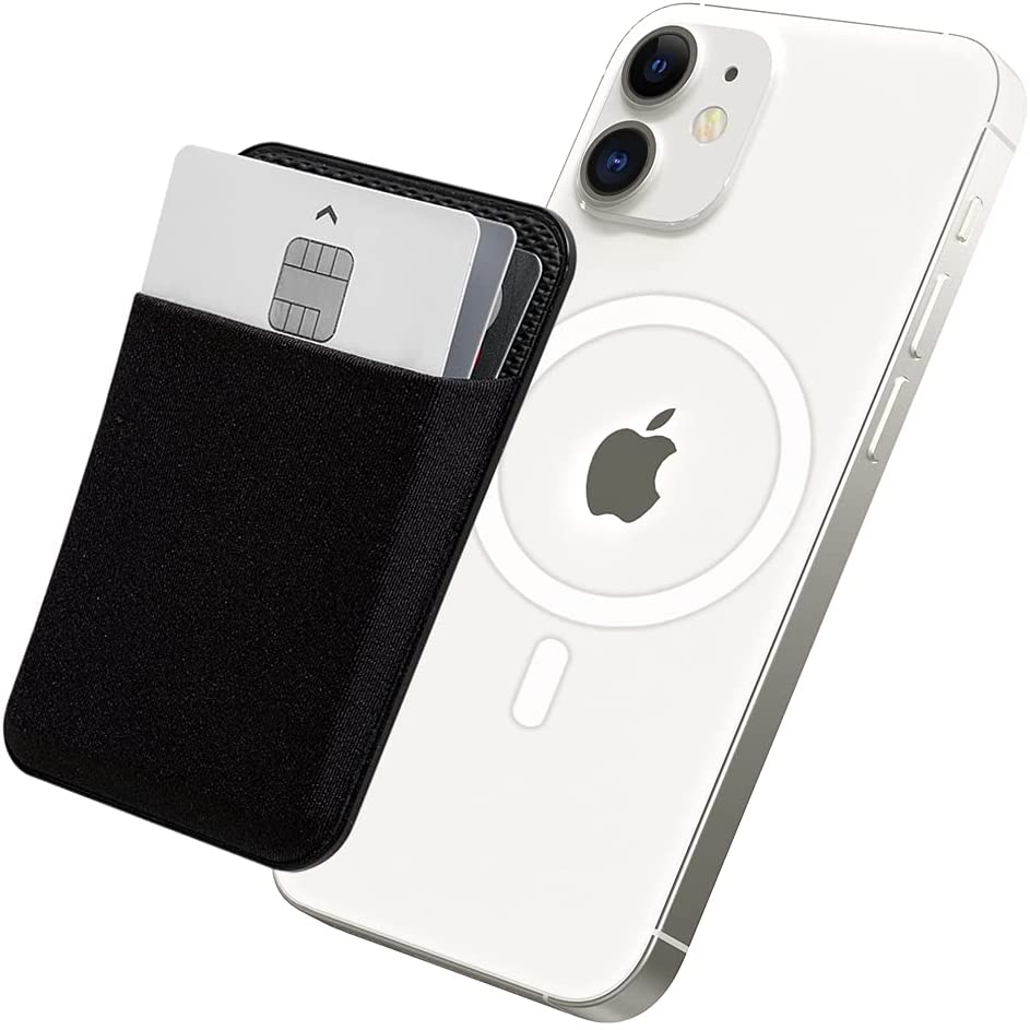 [SMA-SPCH-BASC-BK-US] Sinjimoru M-Basic Magnetic Wallet for Apple Magsafe - Black