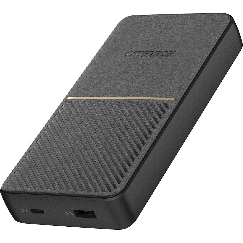 [78-80642] OtterBox Power Bank 20K MAH USB A&C 18W USB-PD - Black