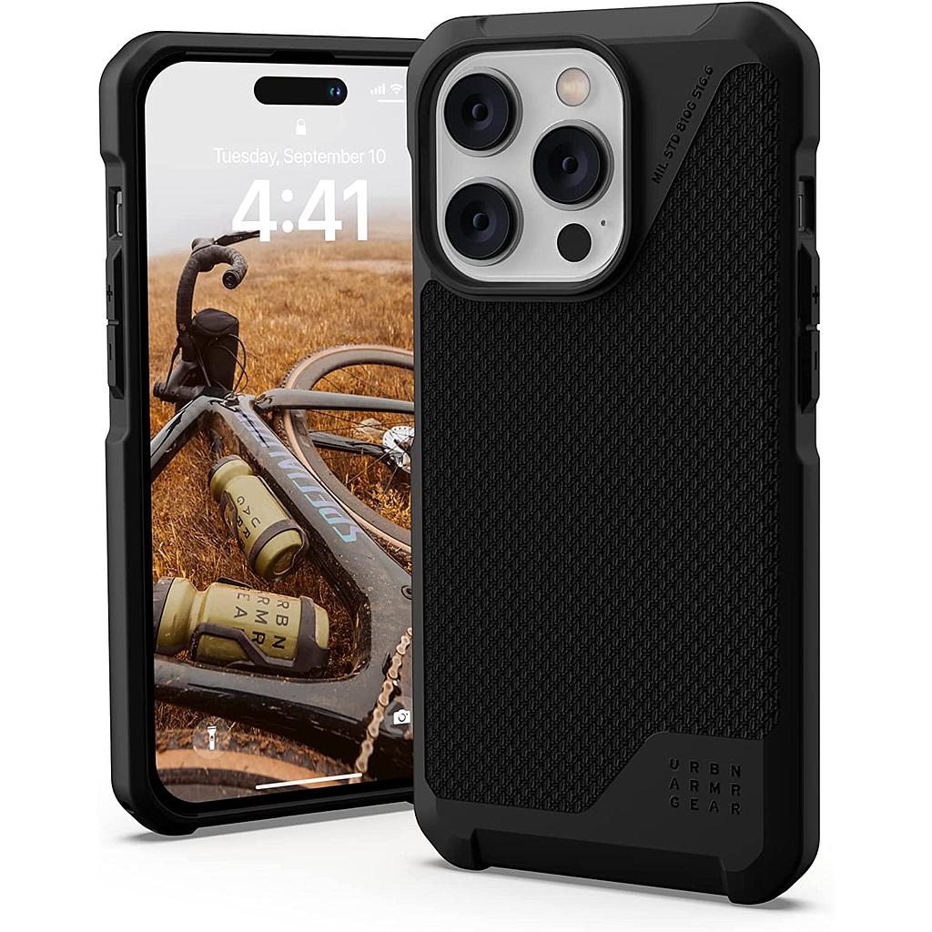 [114050113940] UAG iPhone 14 Pro Magsafe Metropolis LT Case - Kevlar Black
