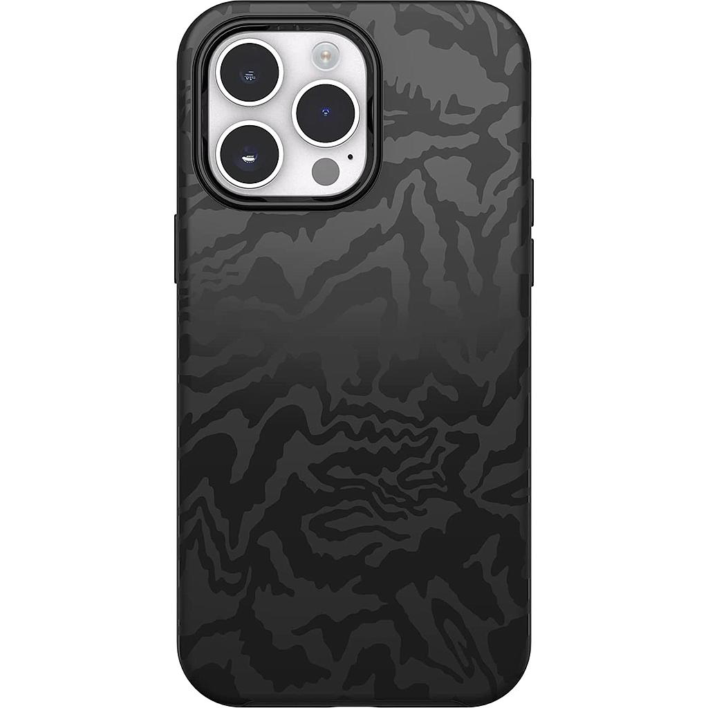 [77-88960] OtterBox iPhone 14 Pro Symmetry Plus MagSafe Case - Limited Edition (Black Fabric)