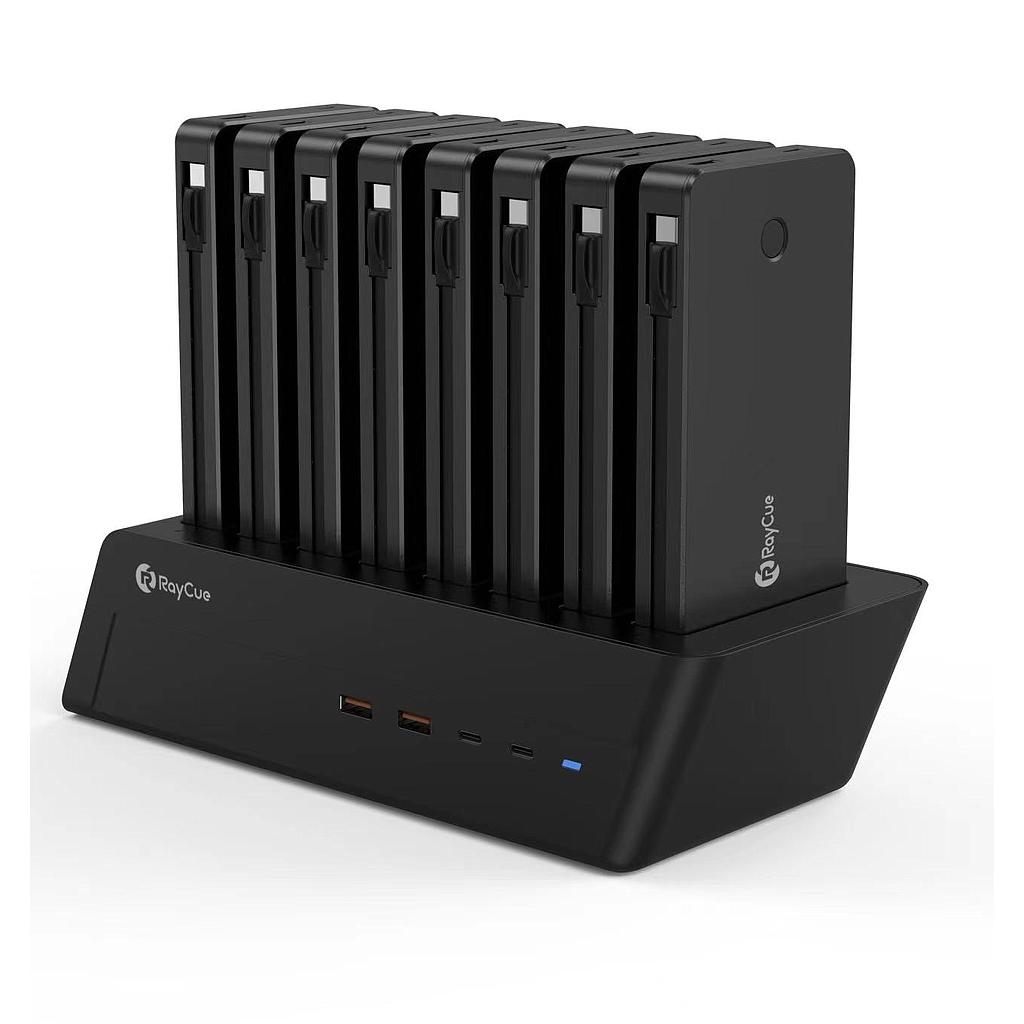 [PB001] Raycue BoostDock 8 in 1 Charging Station Combo with 8*10000mAh PD20W Power Bank-UK