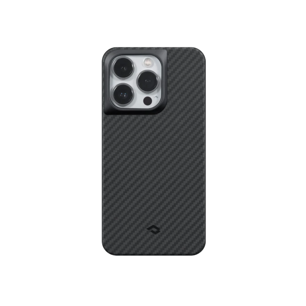 [KI1401P] Pitaka iPhone 14 Pro MagEZ Case - Black/Grey Twill