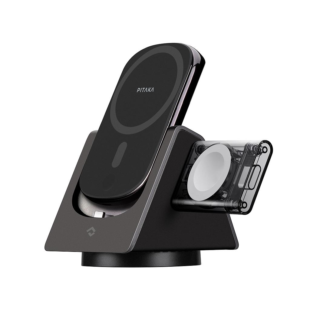 [SL2001] Pitaka MagEZ Slider 4-in-1 Wireless Charger + Power Dongle for Apple Watch