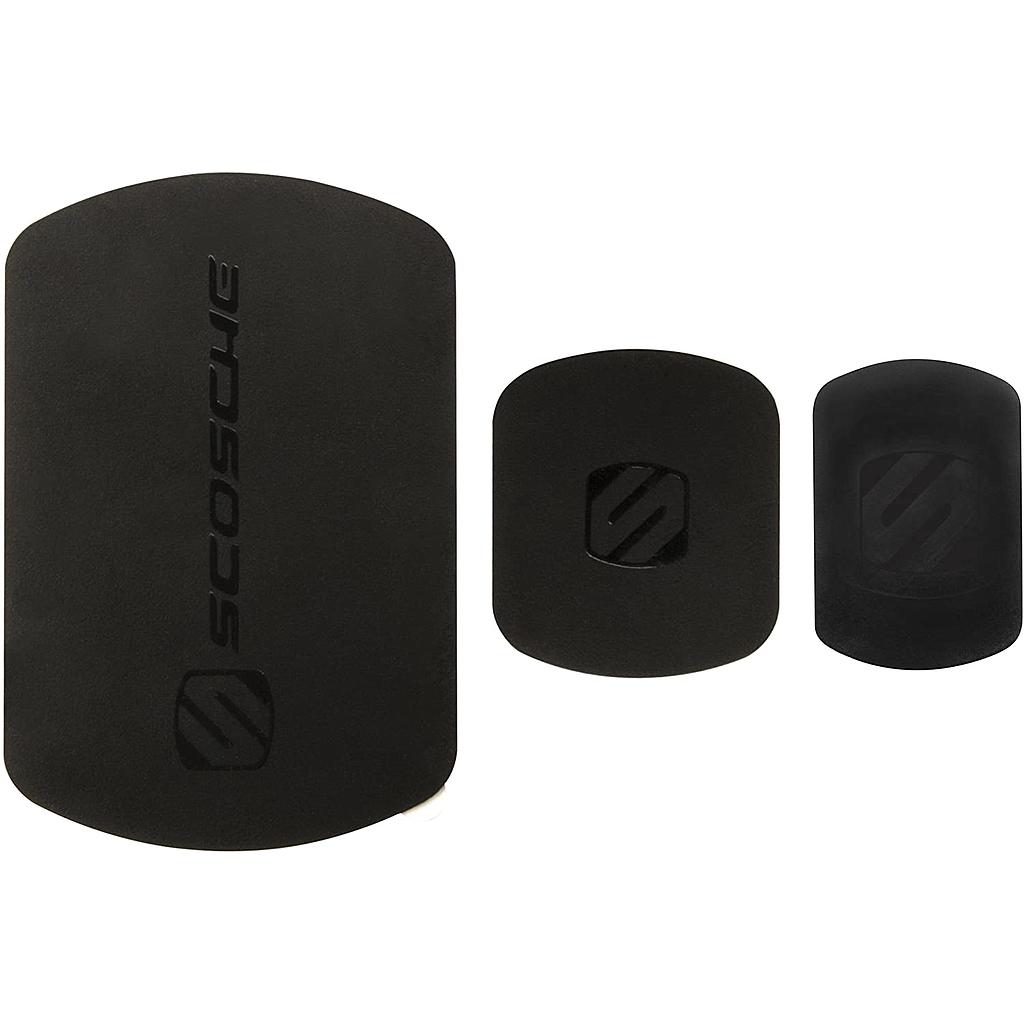 [MAGRKI] Scosche MagicMount Magnetic Mount Replacement Plate Kit for Mobile Devices - Black