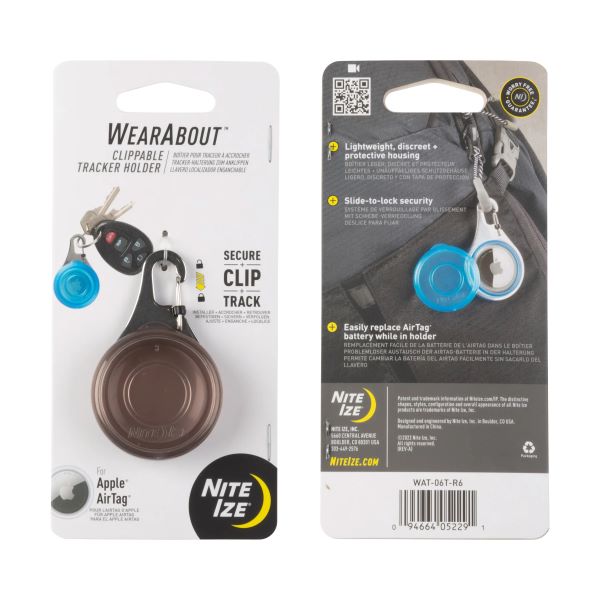 [WAT-06T-R6] NiteIze WearAbout Clippable Tracker Holder