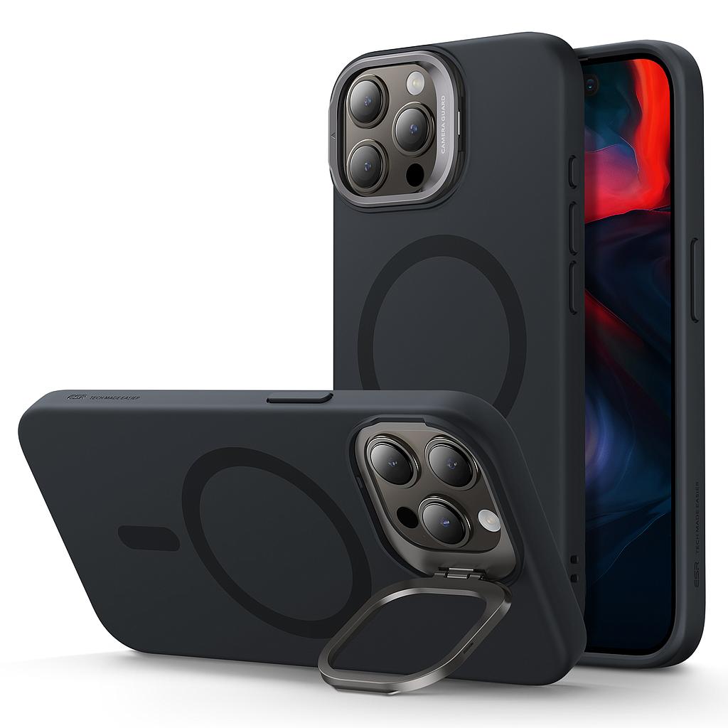 [1A6610102] ESR iPhone 15 Pro Max Cloud Soft Case with Stash Stand (HaloLock)