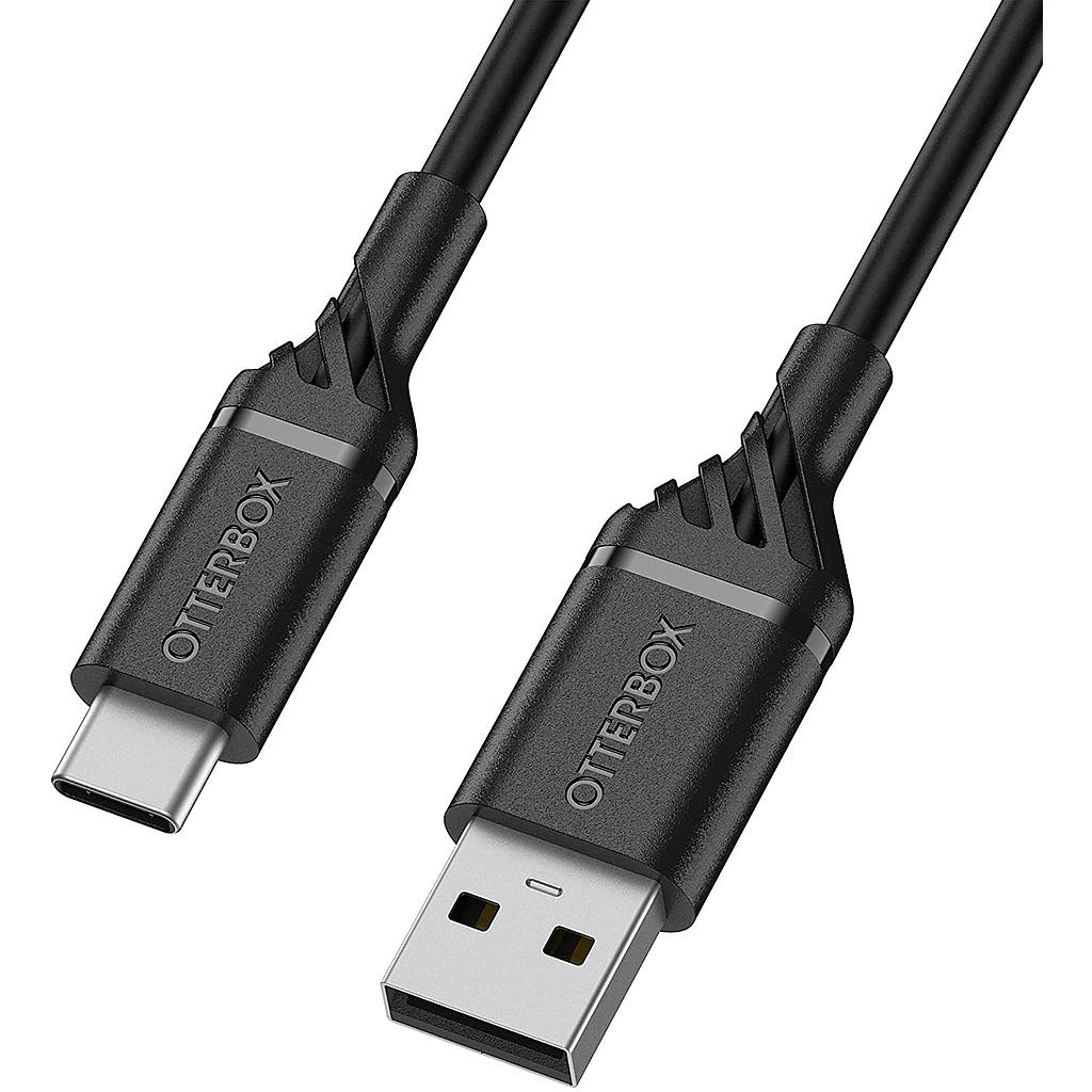 [78-52538-OP] Otterbox USB-A to USB-C Cable – Standard 3 Meter (Online Packaging) (black)