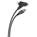 Scosche StrikeLine™ HH 2-in-1 USB-C to C®/Lightning™ Cable