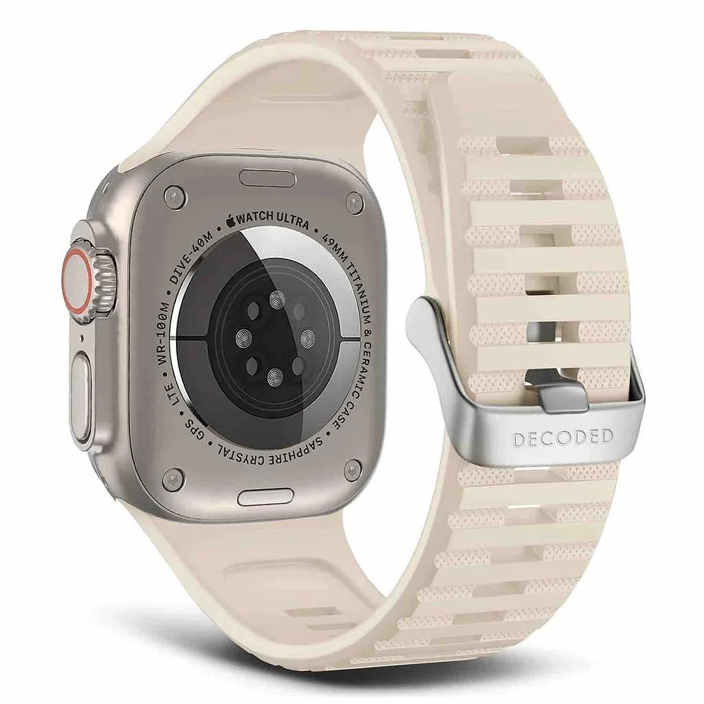 Decoded Apple Watch 49/45/44/42 mm Gen 1-12-SE-Ultra Silicone Ultra Traction Strap