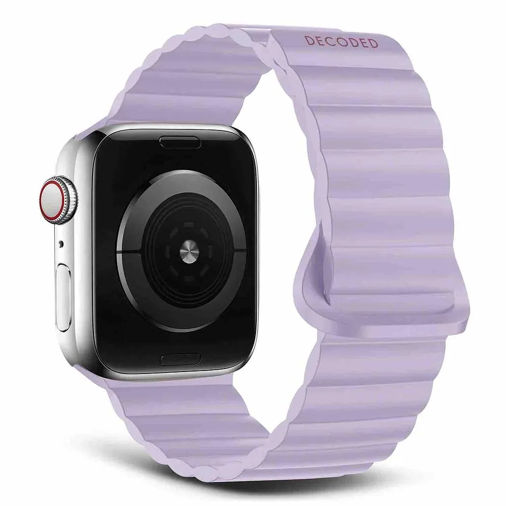 Decoded Apple Watch 49/45/44/42 mm Gen 1-12-SE Silicone Magnet Traction Loop Strap Lite