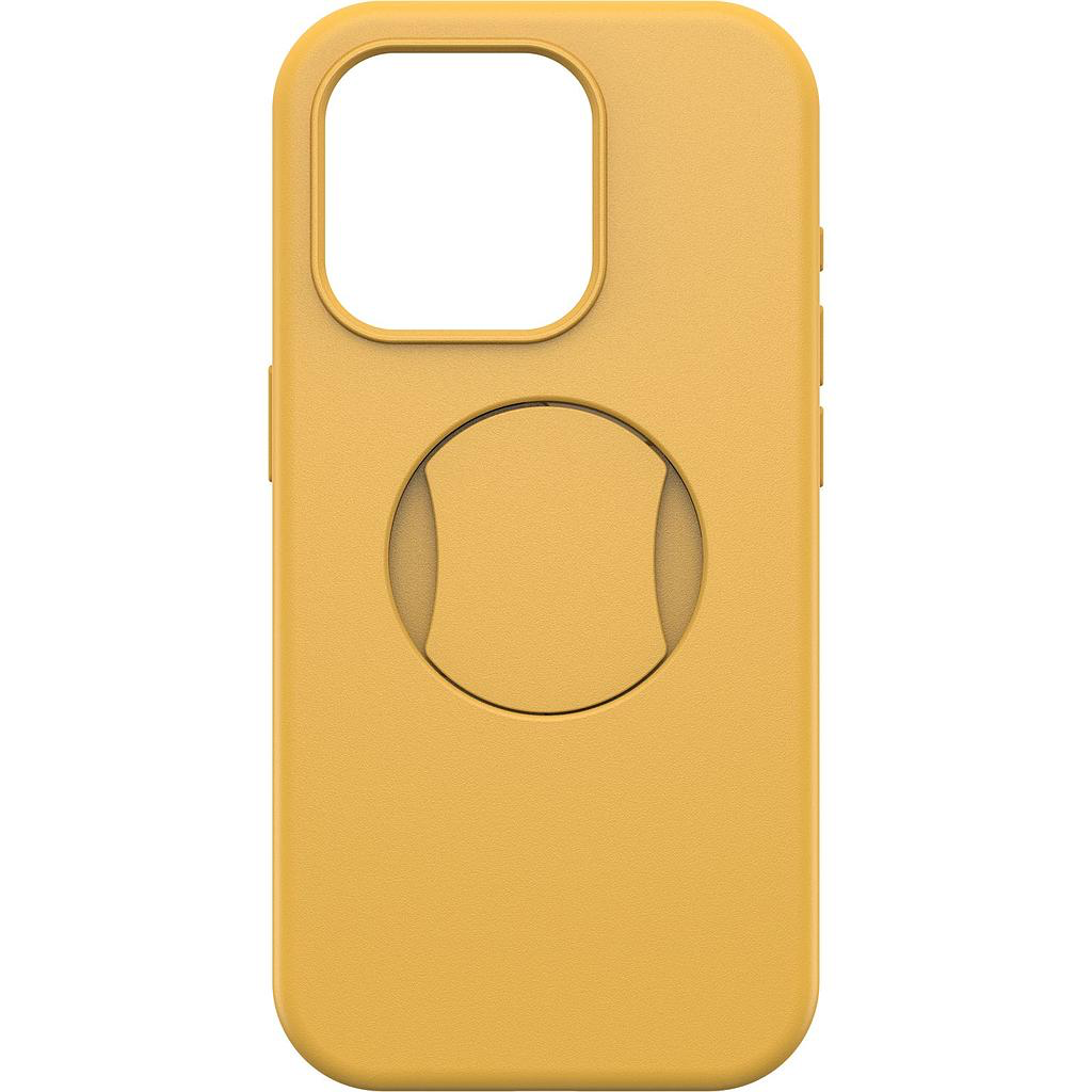[77-93184] OtterBox iPhone 15 Pro Max OtterGrip Symmetry Magsafe Case (Yellow)