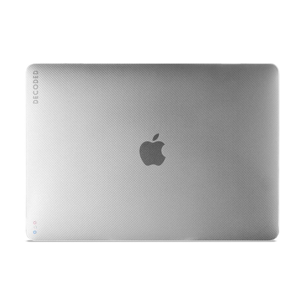 [D23MBA13M2TT] Decoded Macbook Air 13 inch m2/m3/m4 Snap on Case (Frosted White)