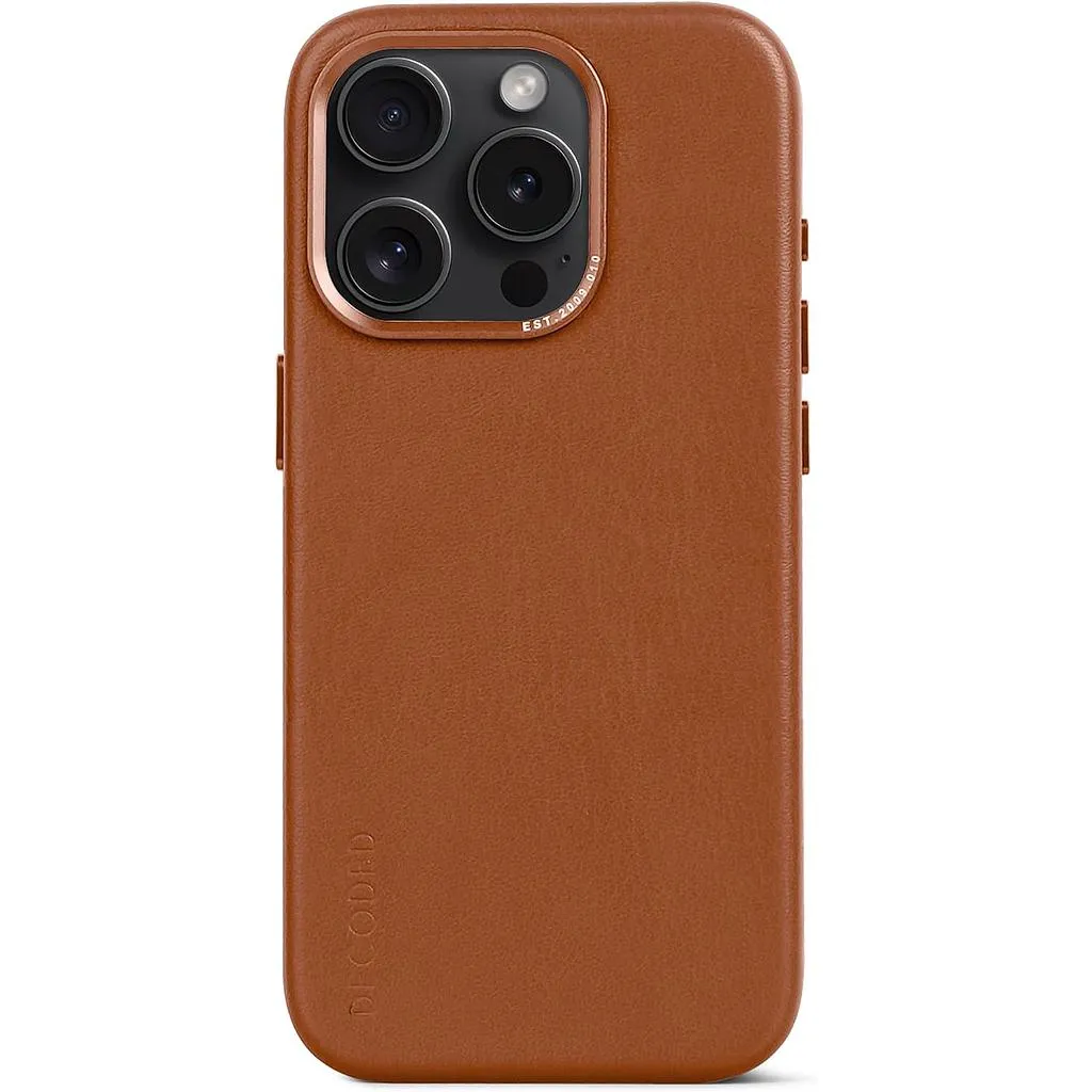 Decoded iPhone 15 Pro Leather Magsafe Case
