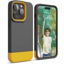 Dark Gray / Yellow