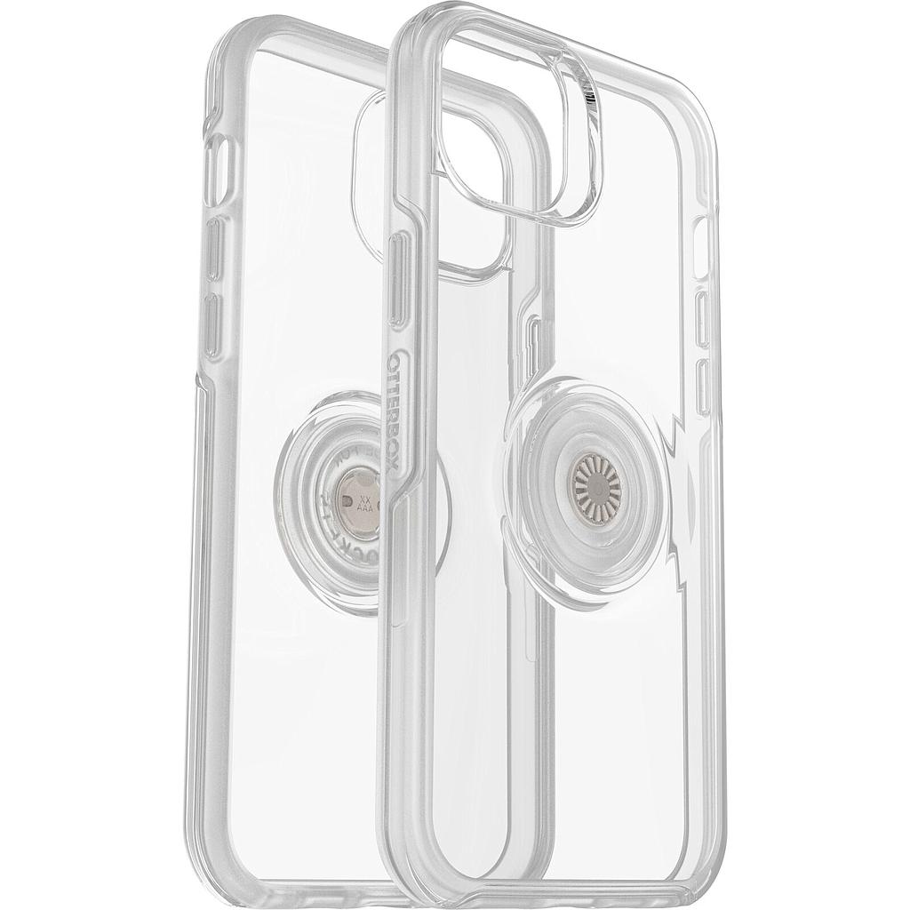 [77-88778] OtterBox iPhone 14 Plus Otter+Pop Symmetry Clear Case (Clear)