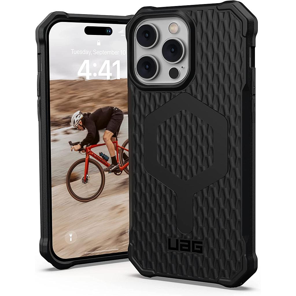 [114088114040] UAG iPhone 14 Pro Max Magsafe Essential Armor Case (Black)