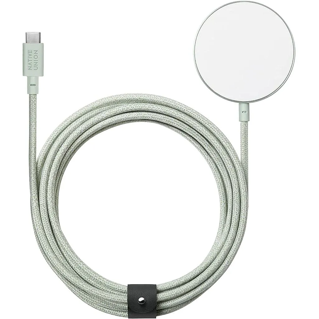 [SNAP-WL-GRN] Native Union Snap Cable XL USB-C to Magnet (Sage)