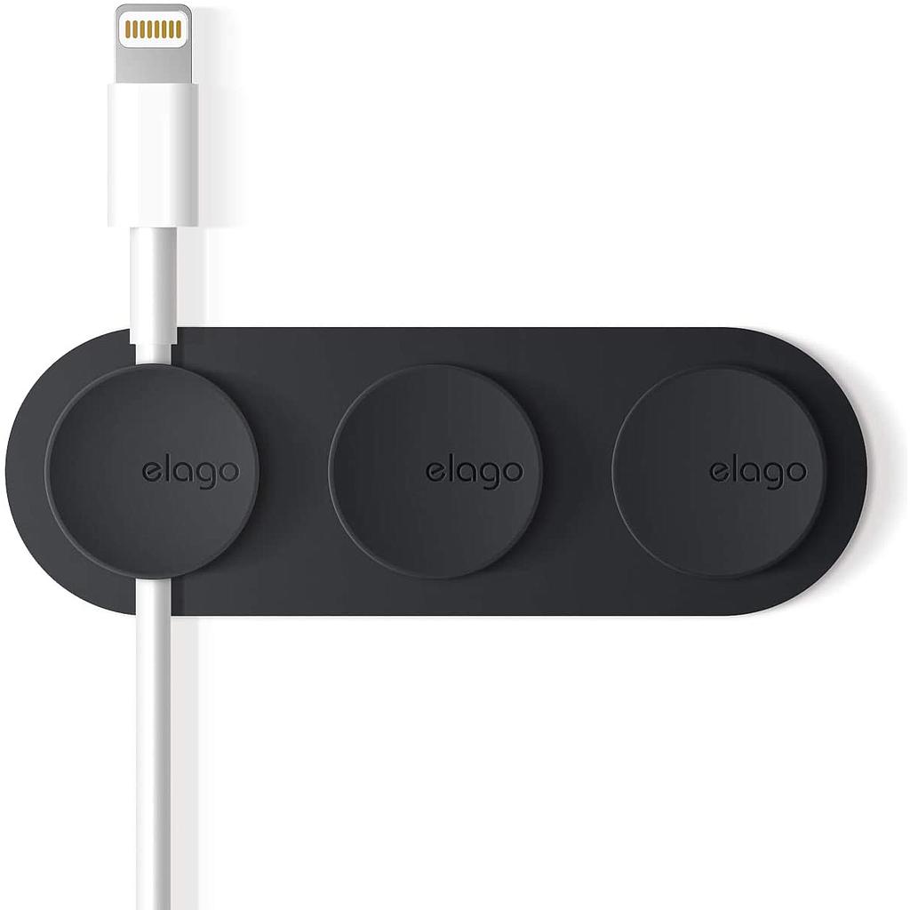 [ECABLE-MANAGE-BK] Elago Magnetic Cable Management Buttons (Black)