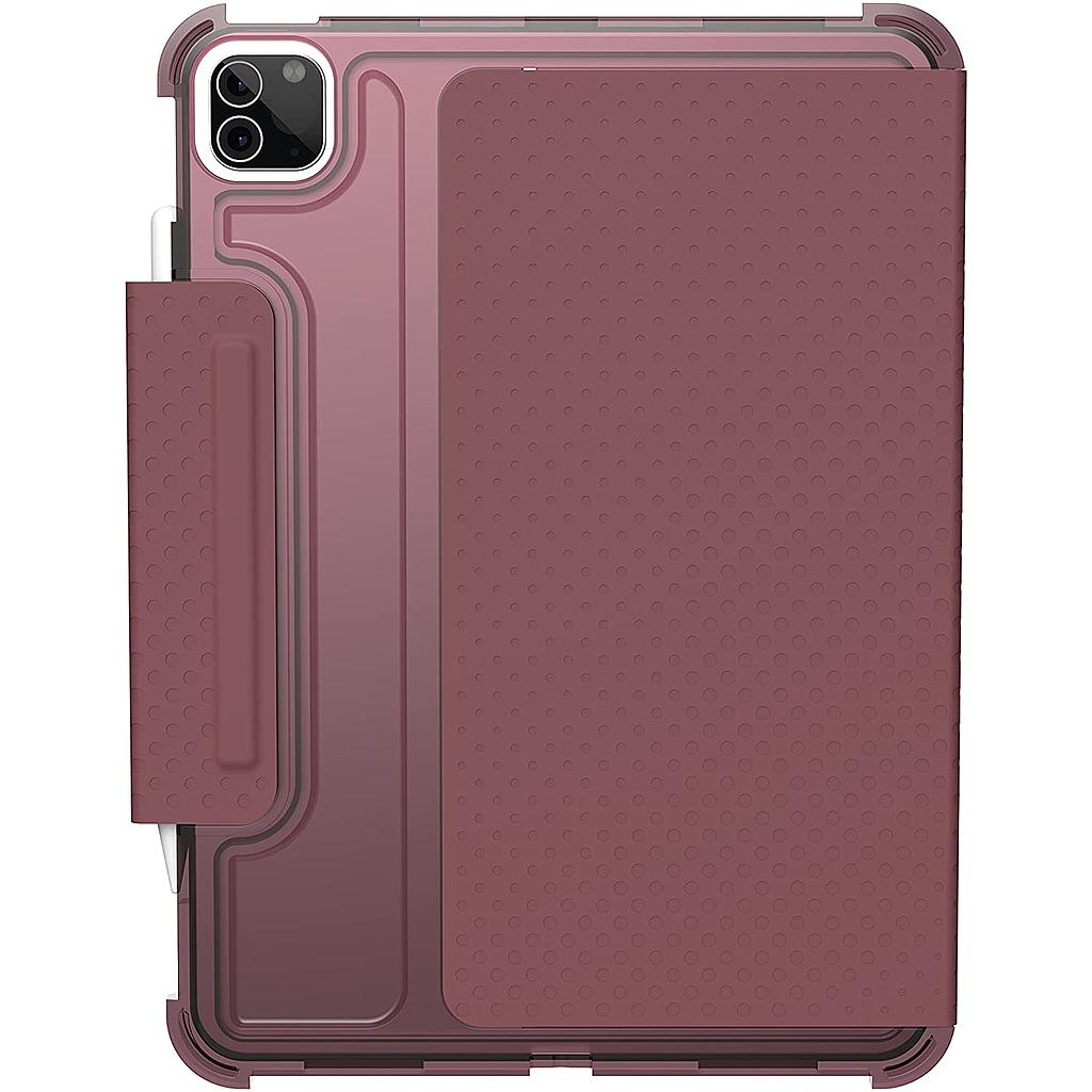 [12299N314748] [U] By UAG iPad Pro 11" Gen 4/3/2/1 (2018-2022)/iPad Air 10.9" 4th/5th Gen Lucent Case (Aubergine/Dusty Rose)