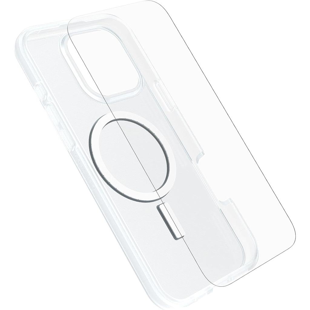 [78-81448] OtterBox iPhone 16 Pro Max React MagSafe Case + Glass Clear
