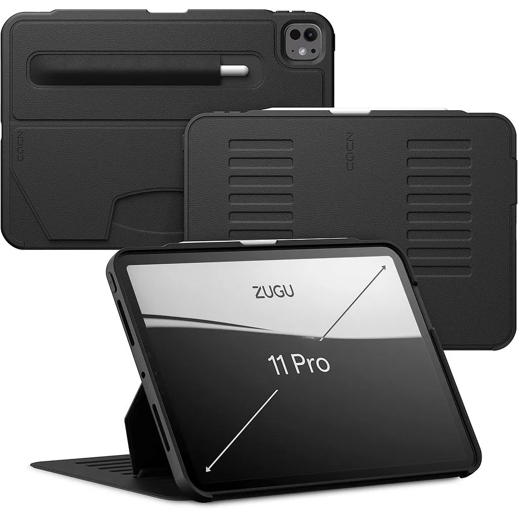 [ZG-24-PRO11BLK] ZUGU iPad Pro 11 Gen 5/6 (2024-2025) Case