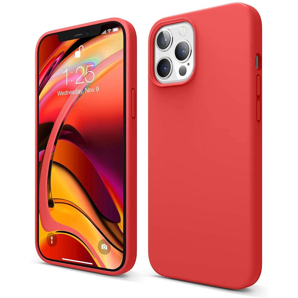 [ES12SC67-RD] Elago iPhone 12 Pro Max Liquid Silicone Case (Red)