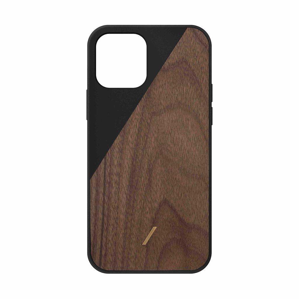 [CWOOD-BLK-NP20S] Native Union iPhone 12 mini Clic Wooden Case (Black)