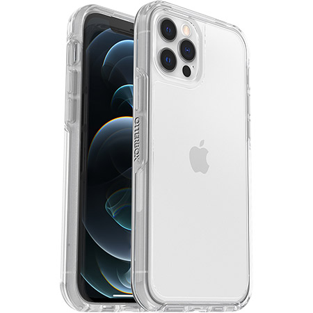 [77-65422] OtterBox iPhone 12 / iPhone 12 Pro Symmetry Clear Case (Clear)