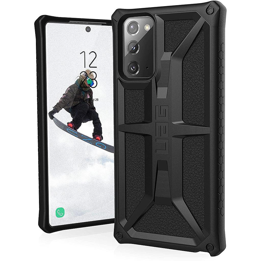 [212191114040] UAG Samsung Galaxy Note 20 Monarch Case (Black)