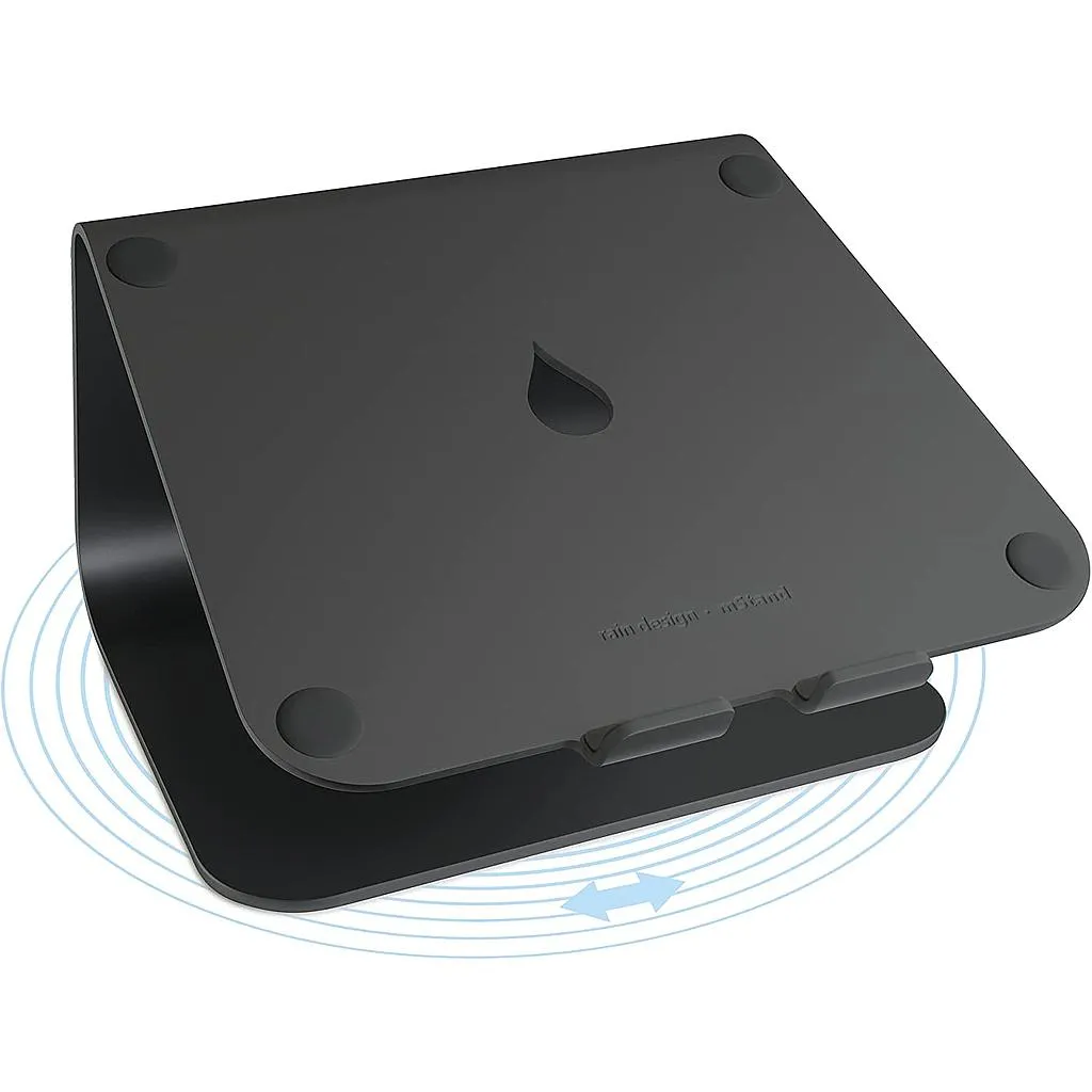 [10076] Rain Design mStand360 Laptop Stand w/ Swivel Base (Black)